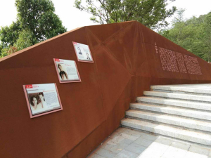 施秉耐候钢挡土墙